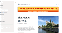 Desktop Screenshot of frenchtutorial.com